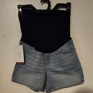 Isabel Maternity Light Wash Denim
